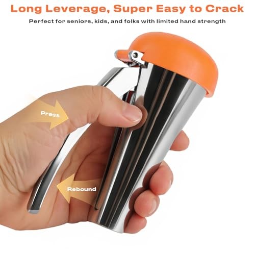 Nut Cracker,Effortlessly Cracks Large to Medium Nuts, Heavy Duty Nut Cracker gallery