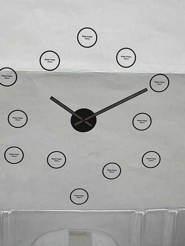 Urban Barn Creative Wall Clock Custom Picture Frames Custom Black Battery￼￼ gallery