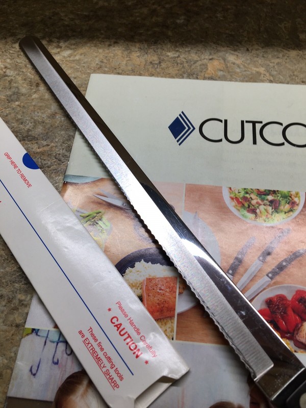 CUTCO 1724 Bread Slicer Knife Sharp! Factory Fresh! Classic/Black Choose Qty gallery