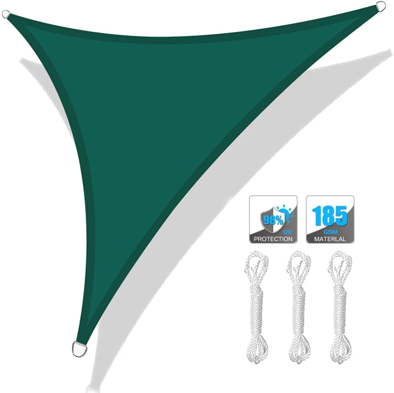 2x2x2m/3x3x3m Triangle Sun Shade Sail Pool Patio Deck Canopy Awning for Outdoor gallery