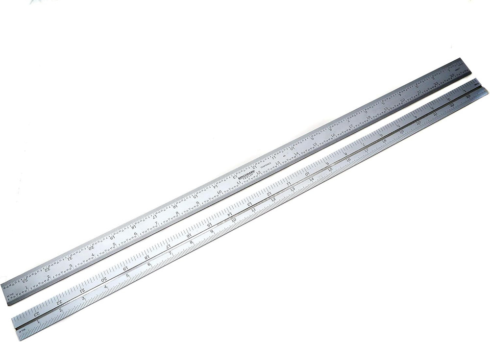 466477 24 Inch Combination Square Blade Ruler 4R Markings 1/8, 1/16, 1/32, 1/64
