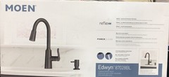 Moen Edwyn 87028BL Pulldown Kitchen Faucet Matte Black (B1)
