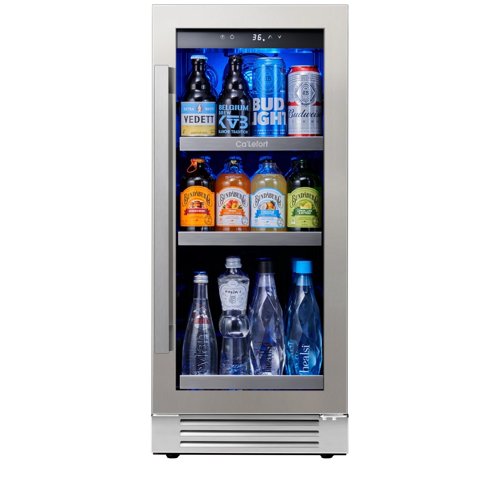 Ca'Lefort 15" Small Beverage Refrigerator Cooler Soda Beer Drink Home/Bar gallery