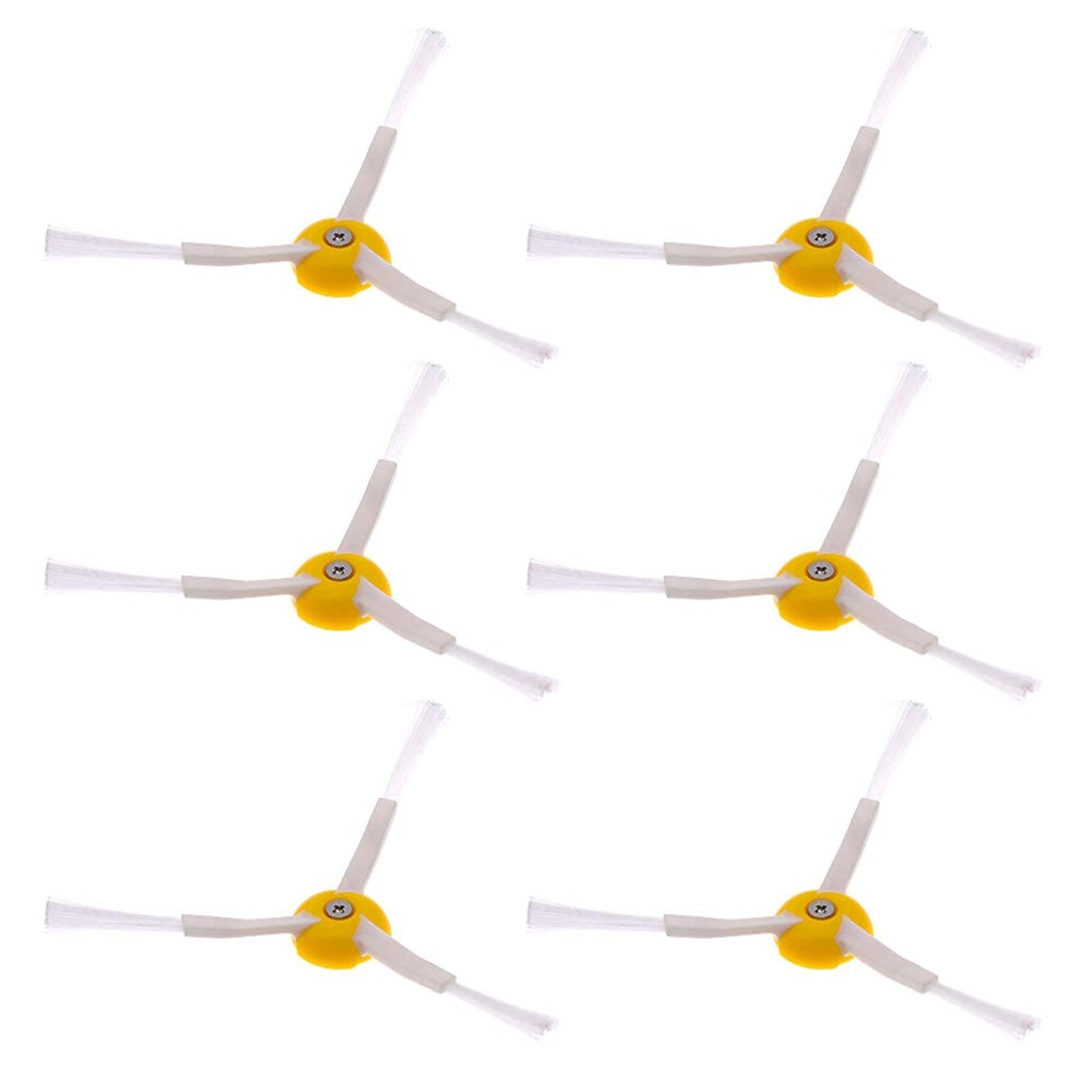 6x 3-Armed Side Brush for iRobot Roomba 500 600 700 Series 560 630 650 760 770~