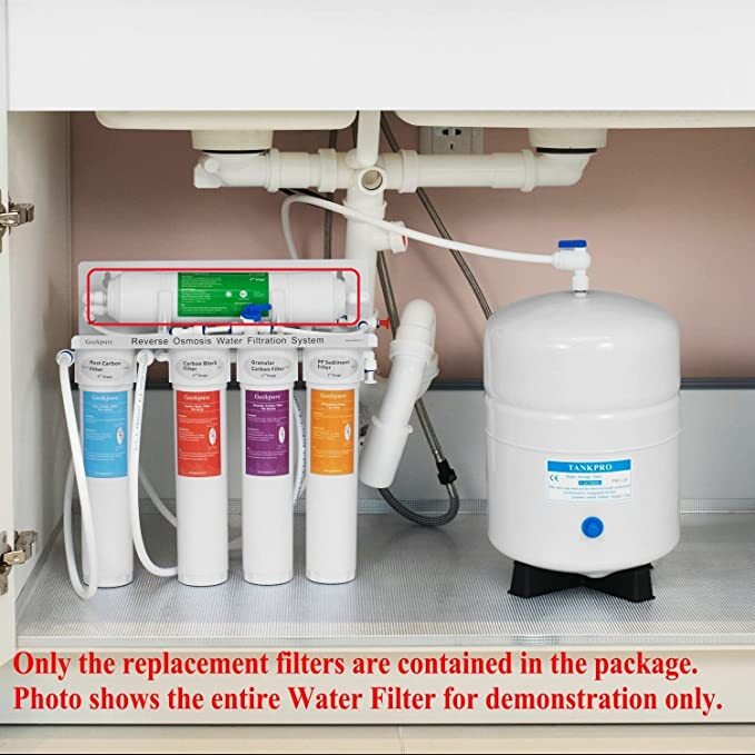 75 GPD Reverse Osmosis RO Membrane with Quick Change Housing for Geekpure RO-TW gallery