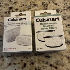 Cuisinart DCC-RWF Replacement Charcoal Water Filter – White 2 Pack