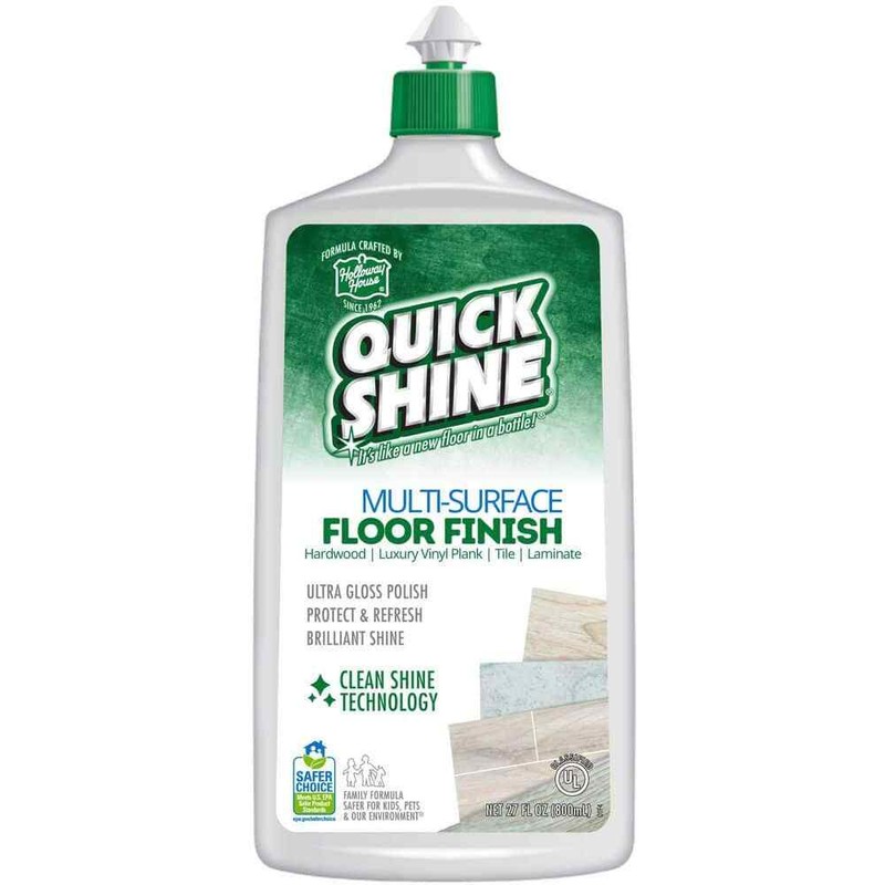 Quick Shine 27 oz. Floor Finish Protects Hardwood Tile Laminate Vinyl & Stone gallery