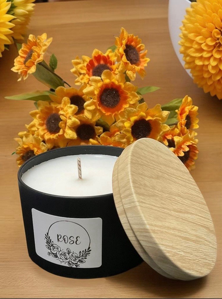 Rose Scented Candle gallery
