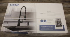 Moen Edwyn 87807BL Pulldown Kitchen Faucet – Matte Black