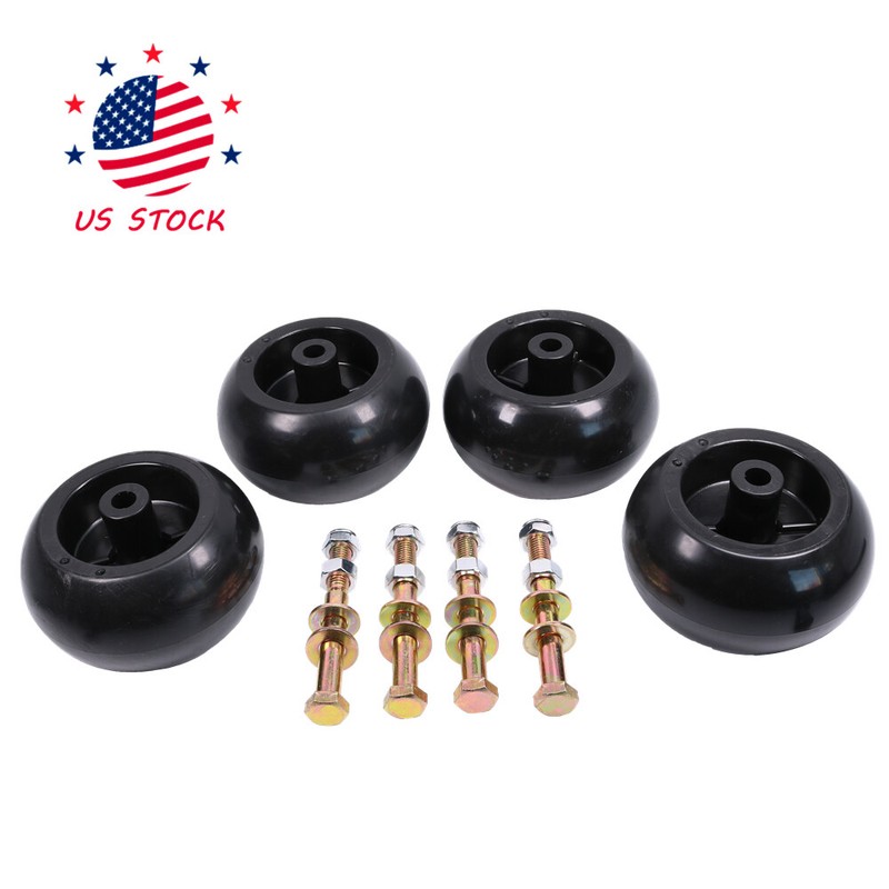 (4) Set Deck Wheel For Hustler Mower-Raptor SD Super Z Hustler Sport FasTrak SD gallery