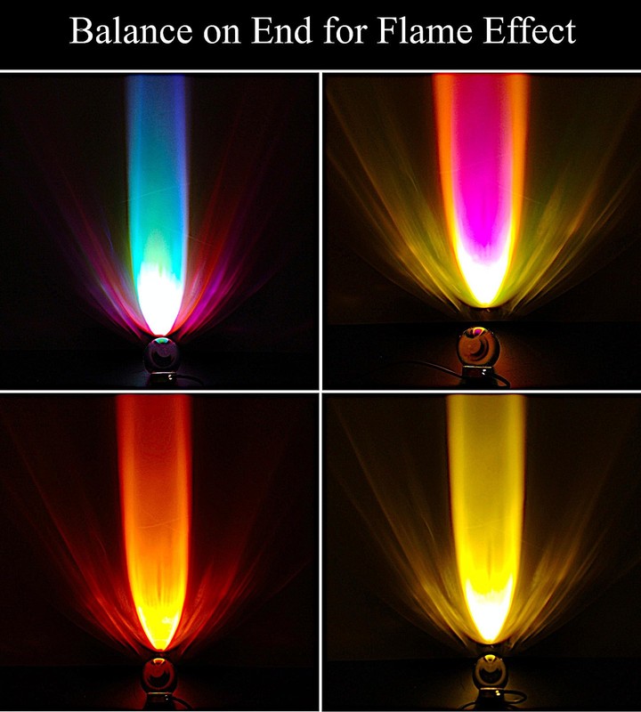 Sunrise Aura Light Mood Lamp - Adjustable Angel Eyes LED Projector Ambient Ni gallery