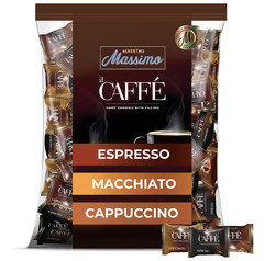 Maestro Massimo Assorted Coffee Candy – Individually Wrapped 7.05 oz Bag, 3mg Ca