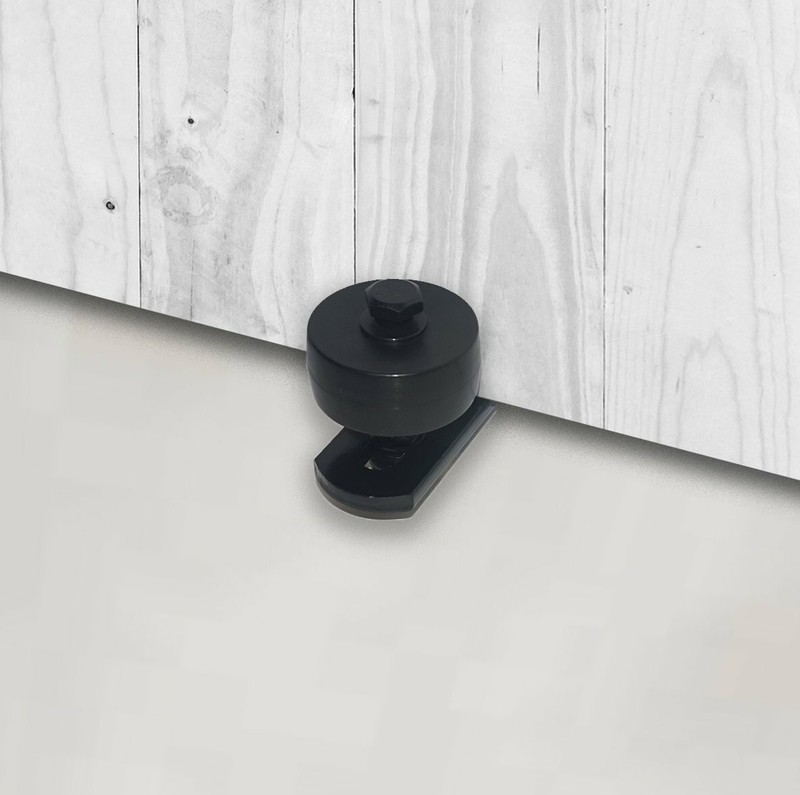 Barn Door Guide Stay Roller: Adjustable Bottom Wall Mount for Smooth Sliding gallery