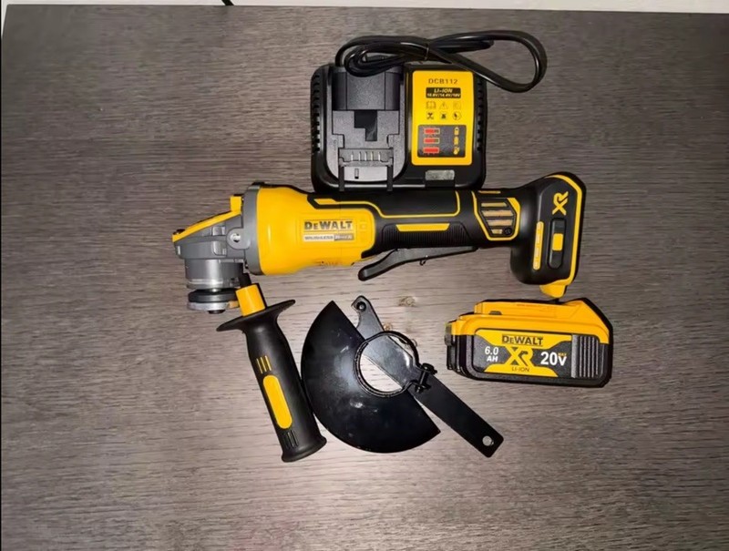 DEWALT DCG416 ANGLE GRINDER + DCB206 BATT + CHARGER - FREE USA SHIP - L@@K gallery