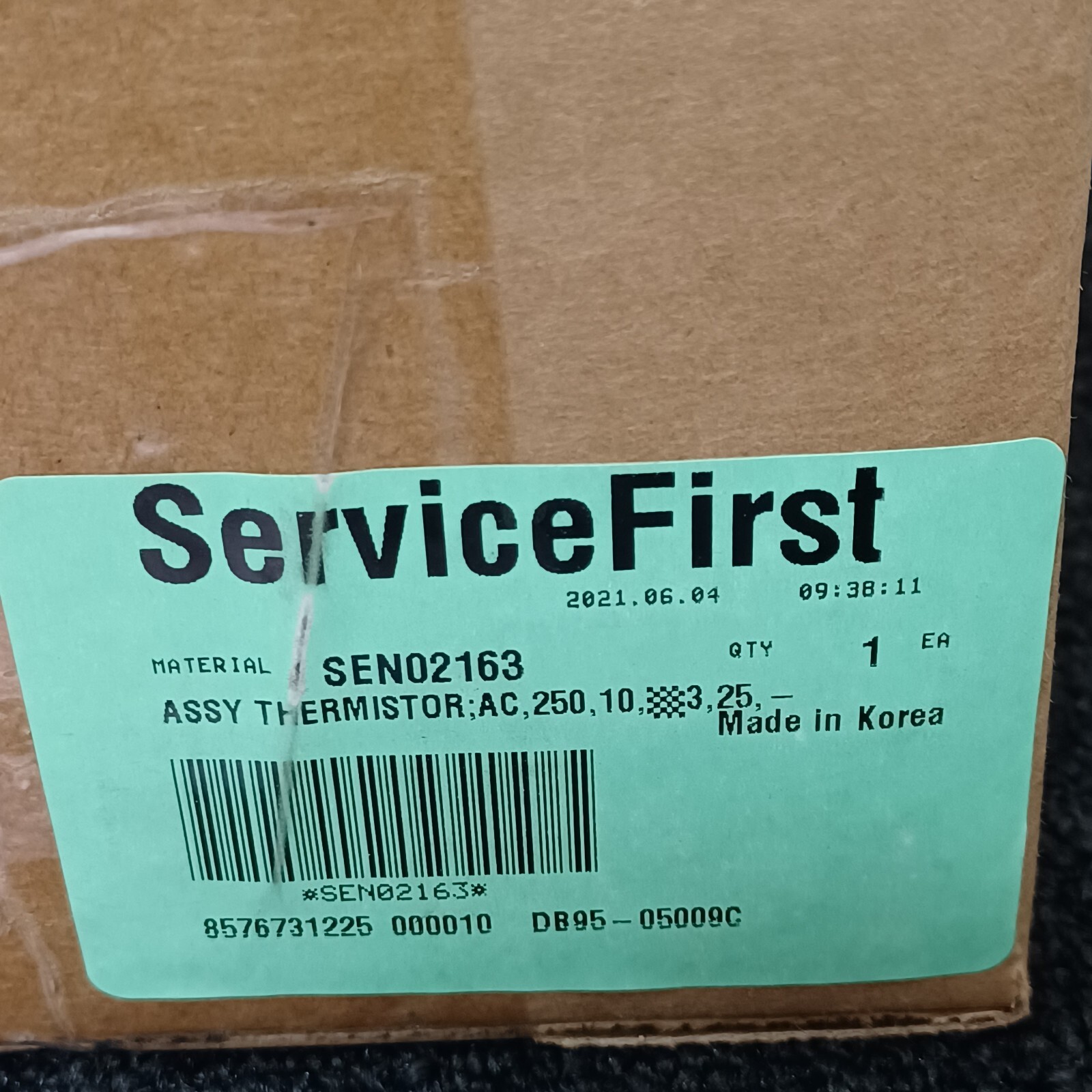 SERVICE FIRST ASSEMBLY THERMISTOR AIR CONDITIONER SENSOR DB95-050096 gallery
