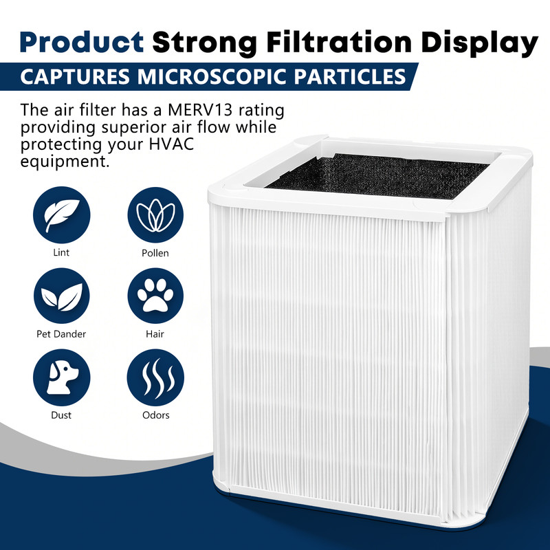 2 Pack Blue 211+ Replacement Filter Compatible with Blue Pure 211+ Air Purifier gallery