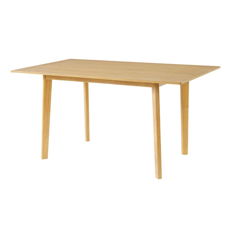 Dining table solid wood frame 450 pounds load-bearing natural wood gallery