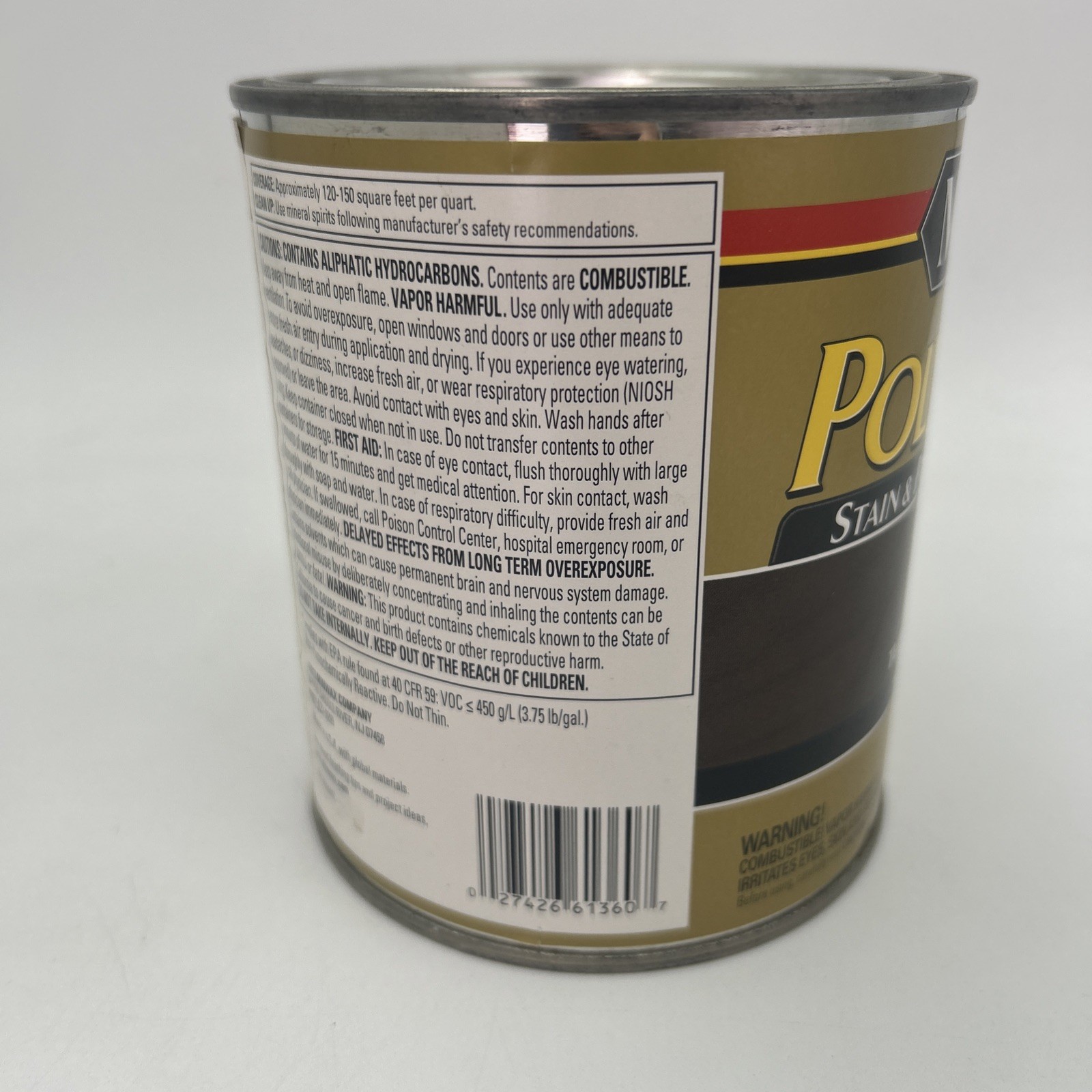 Minwax PolyShades Stain & Polyurethane Tudor Satin 1 Quart gallery
