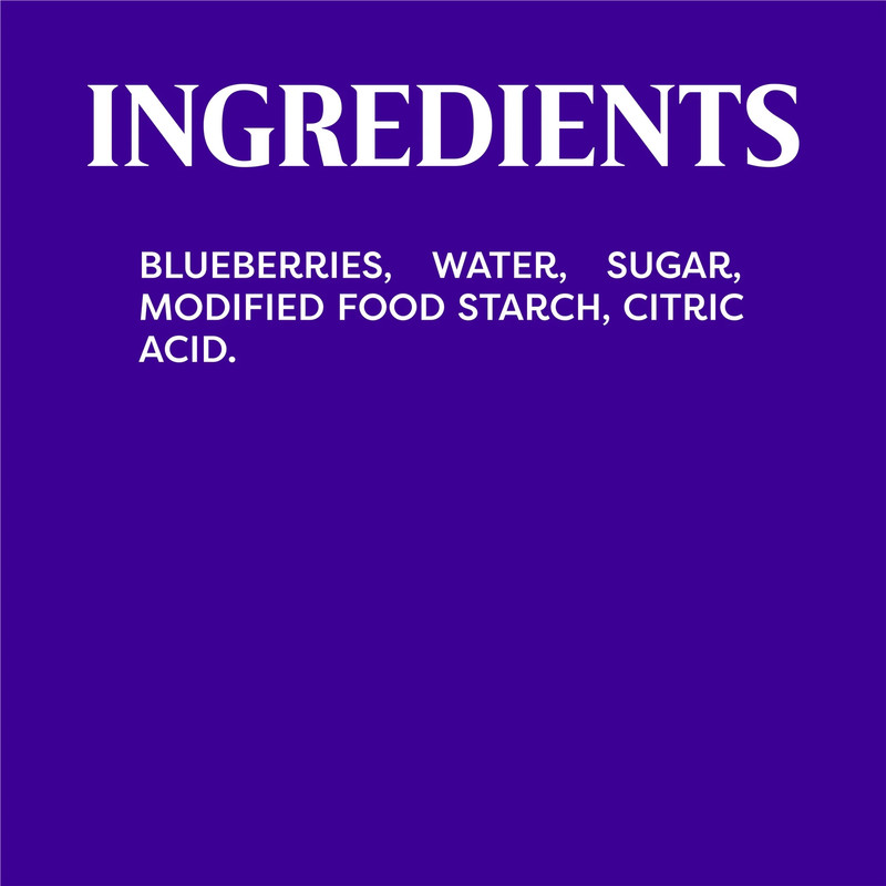 (3 Pack) Comstock More Fruit, Blueberry Pie Filling and Topping, Ready to Use, gallery