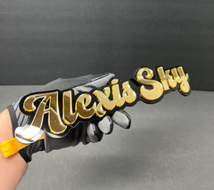 Custom Laser-Multicolor Personalized Name! Cut 3D Acrylic Emblem Badge for Cars