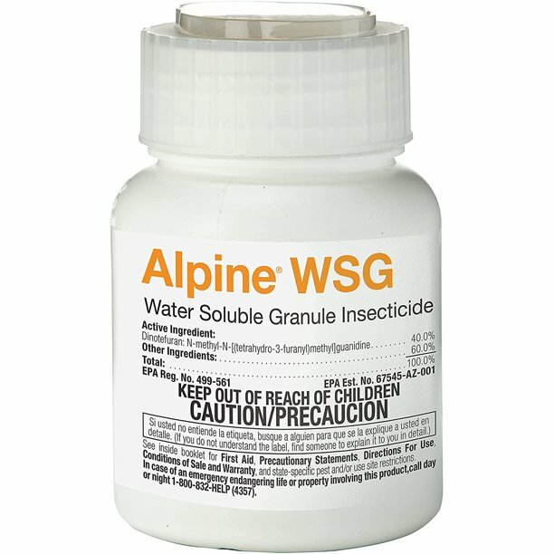 Alpine WSG Water Soluble Granule Insecticide Jar Flea Bed Bug Roach Control gallery