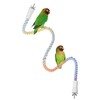 1-Pack Rope Perches for Bird Cages, 31.5 in Length Rope [Pink Blue] gallery