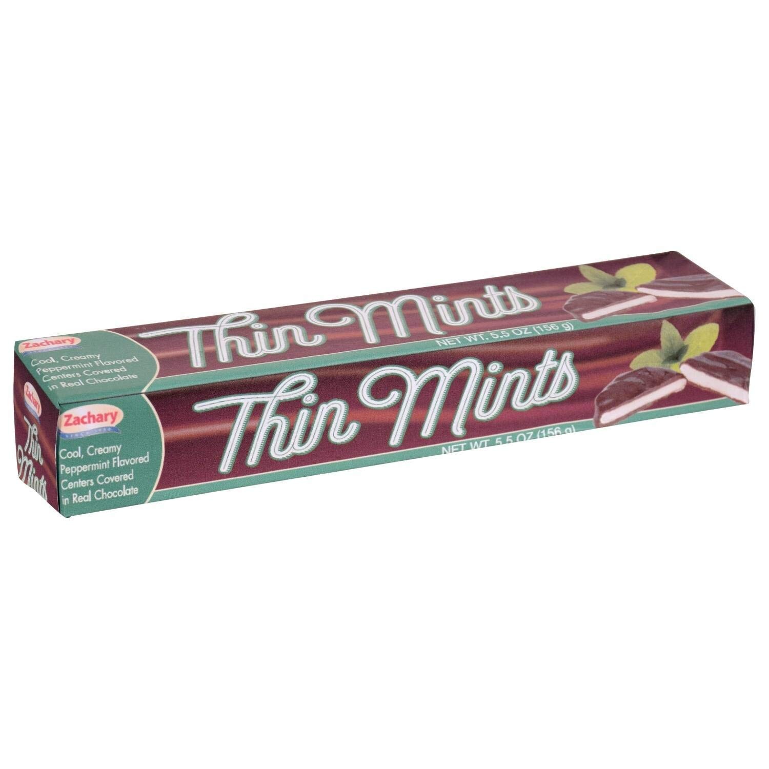 Zachary (1) Box Thin Mints - Cool Creamy Peppermint 5.5 Ounce (Pack of 1) gallery