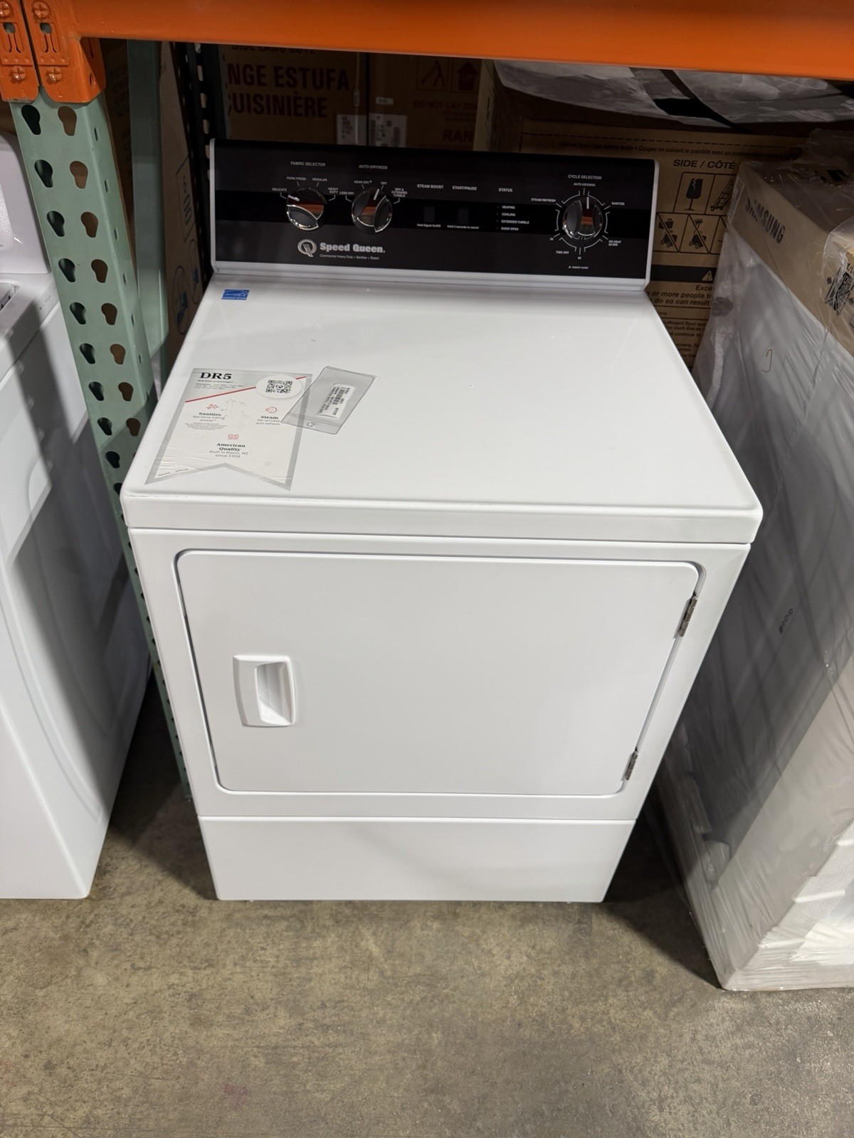 TR7006WN + DR5004WE-SPEED QUEEN TOP LOAD WASHER AND ELECTRIC DRYER LAUNDRY PAIR gallery