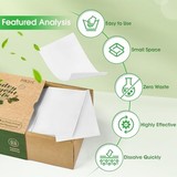 Laundry Detergent Sheets Fresh Scent 160 Count Hypoallergenic gallery