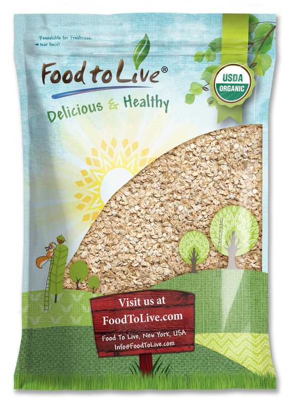 Gluten Free Organic Regular Rolled Oats – Non-GMO, Old-Fashioned gallery