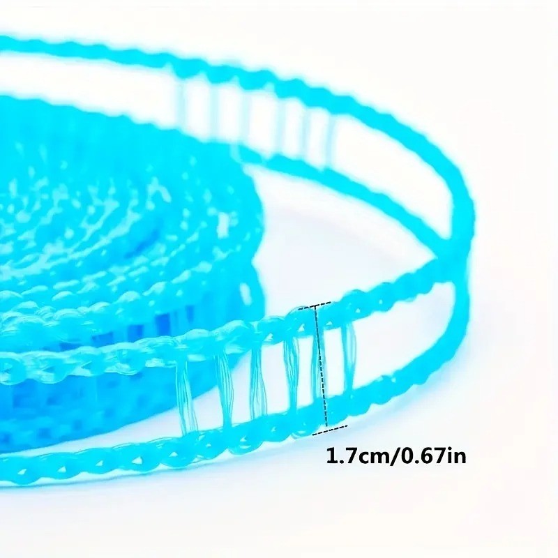 1 PCS Clotheslines 3m Portable Windproof Clothesline for Outdoor Indoor Home gallery