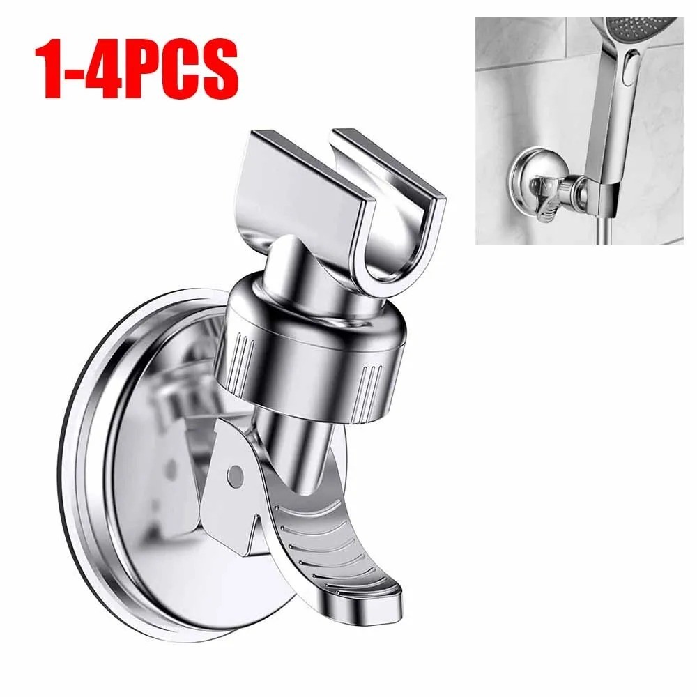 Adjustable Shower Head Holder Suction Cup Handheld Wall Mount Bathroom Bracket gallery