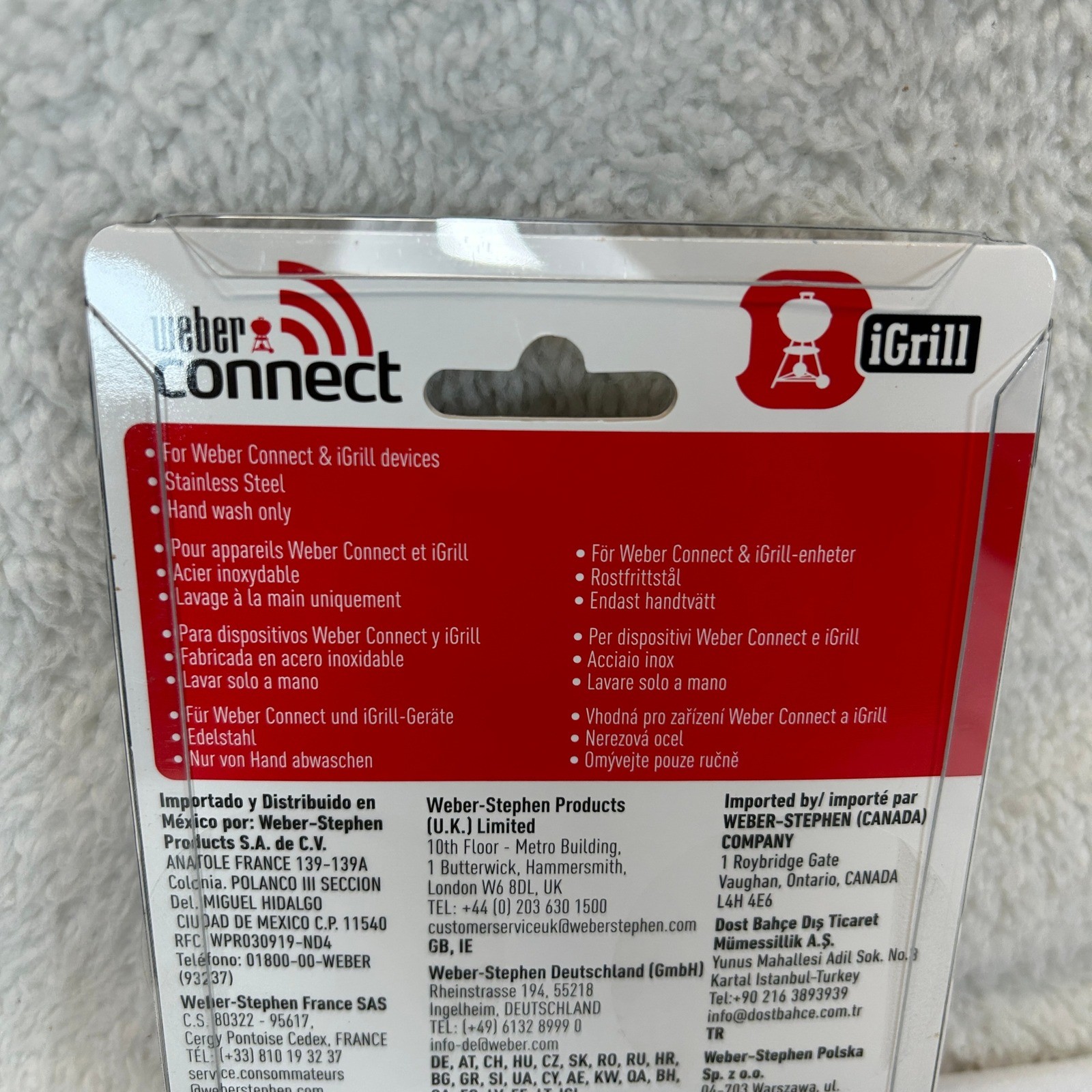 Weber 7211 Meat Temperature Probe for Weber Connect and iGrill Devices New gallery