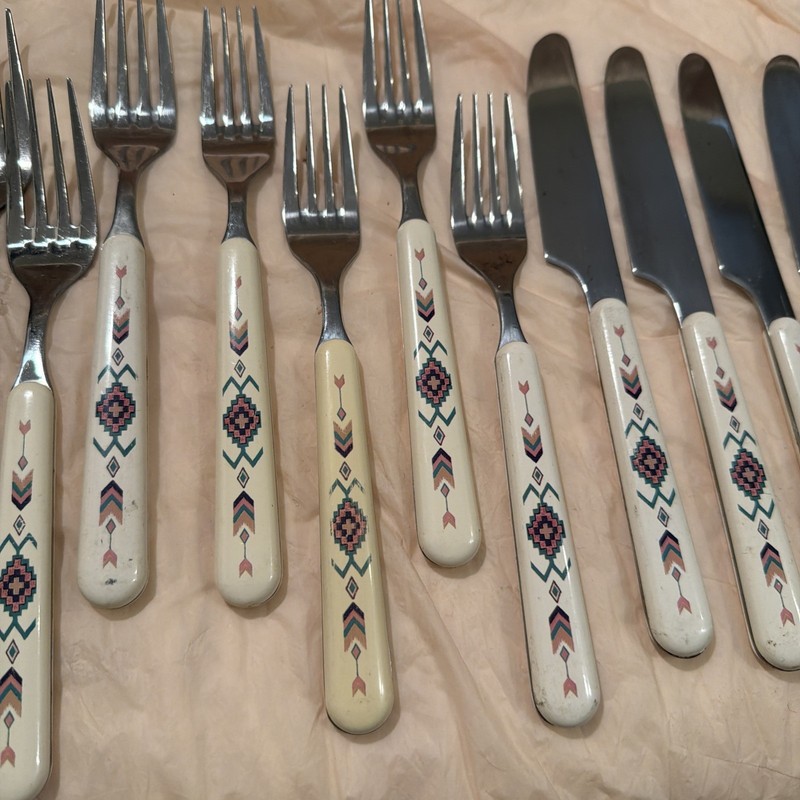 Studio Nova Adirondack Arrow Flatware Set – 18 Pc Stainless China READ gallery
