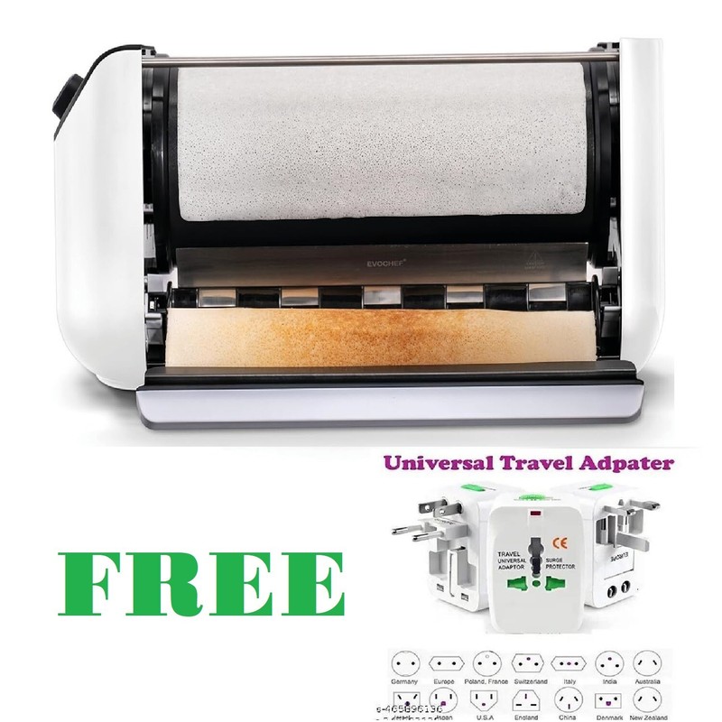 Portable Filp Dosa Maker Automatic Coated Roller Thickness Control & 1600W gallery