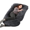ALLOPERA Pregnancy Pillow, Full Body 57 Inch Maternity Pillow with Removable gallery