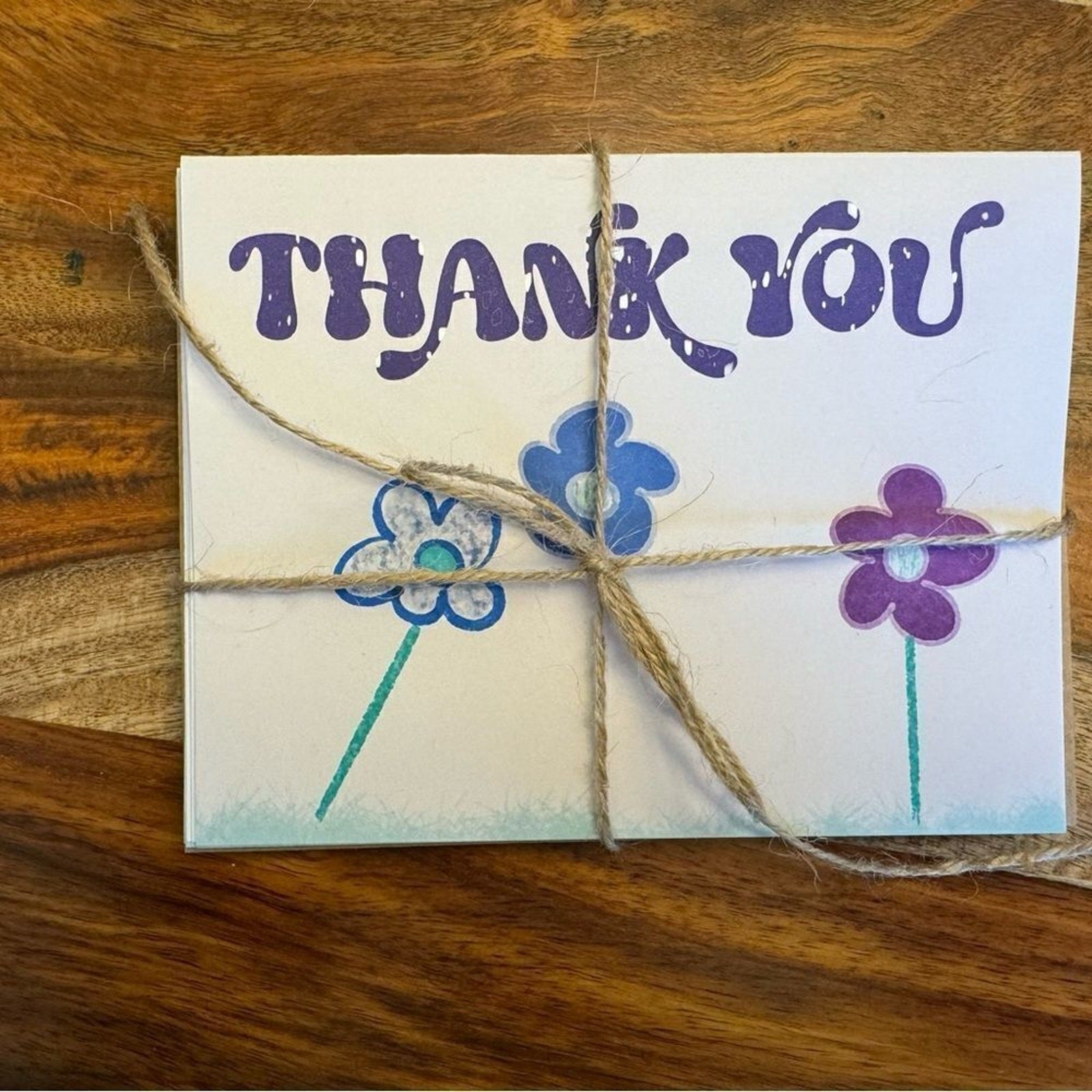 Thank You Cards Greeting Cards Blank Notes Set of 6 w Envelopes Thank You Note gallery