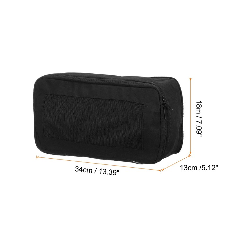 Compression Packing Cube 34x18x13cm Travel Luggage Organizers Bag Black gallery