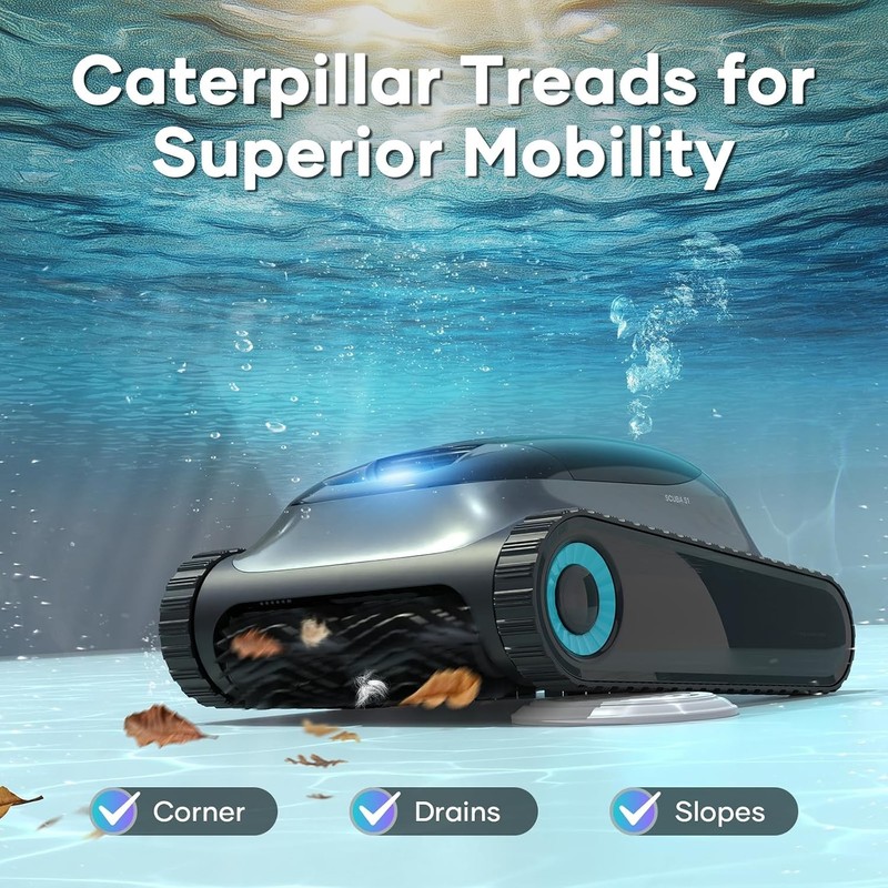 Aiper Scuba S1 Cordless Robotic Inground Pool Cleaner Vacuum Wall Floor Cleaning gallery