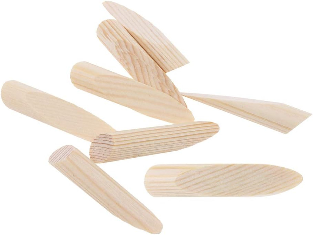 100 Pack Solid Wood Pocket Hole Plugs Pine for Pocket Hole Jig Woodworking Tool gallery
