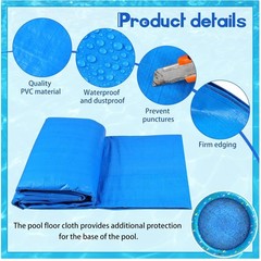 Durable Pool Ground Cloth, Extend Pool Life