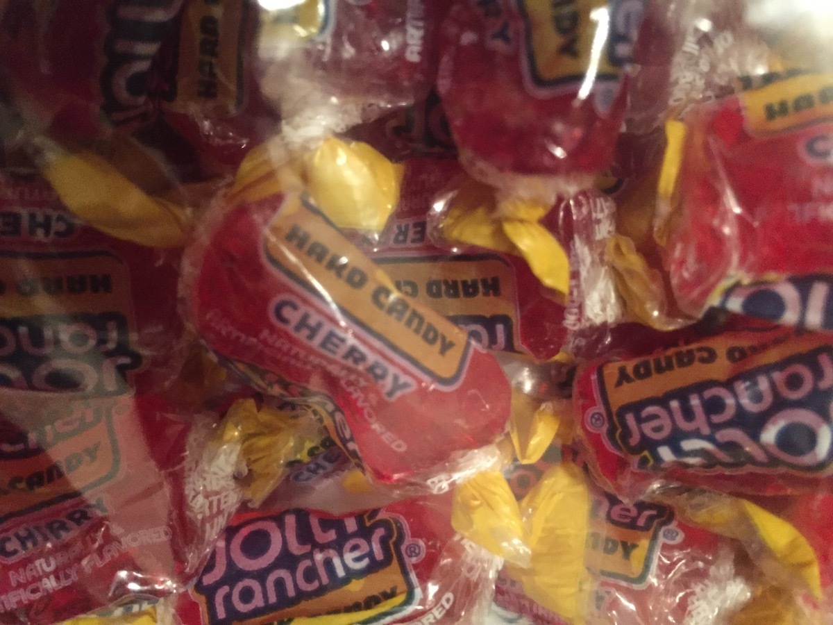 New Cherry JOLLY RANCHERs Candy A Wedding Party 2 Pounds LB RED FRESH Free Ship gallery