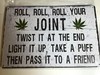 metal sign with cute message. measures 8x12 inches. gallery