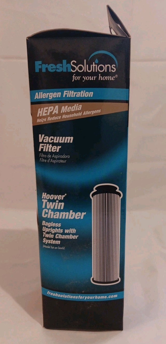 NEW FRESH SOLUTIONS ALLERGEN FILTRATIONS HOOVER TWIN CHAMBER VACUUM FILTER 70492 gallery