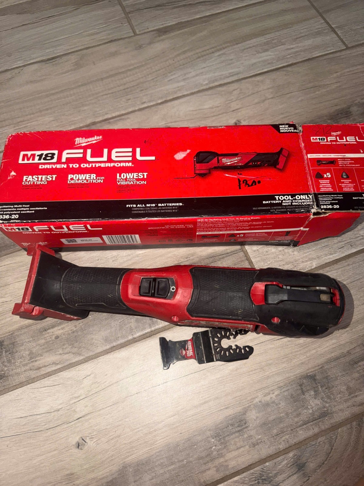 Milwaukee 2836-20 M18 FUEL Oscillating Multi-Tool (Tool Only) gallery