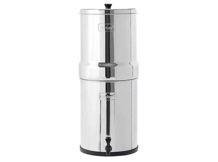Royal Berkey Gravity-Fed Stainless Steel Countertop Water Filter System 3.25READ gallery