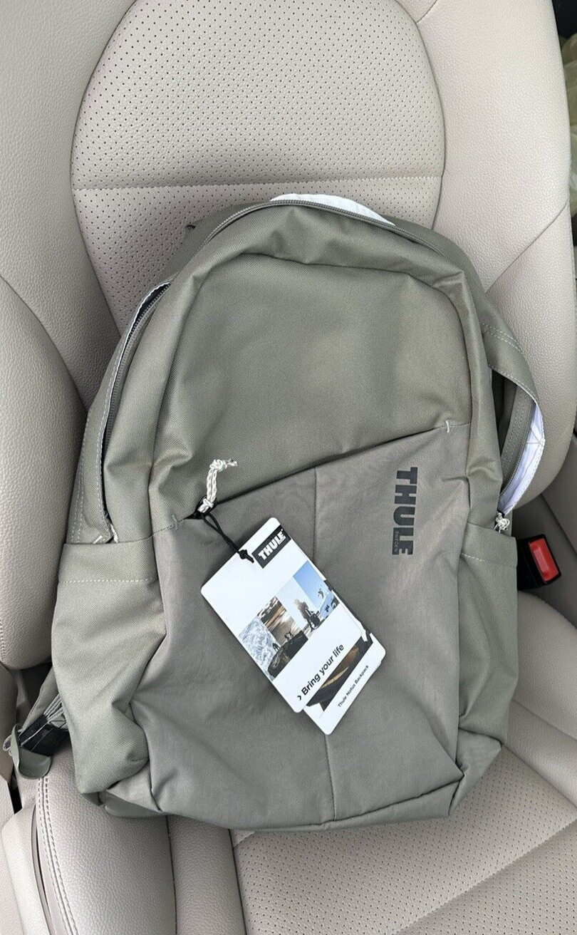 NEW THULE Notus Backpack Book bag Green Color