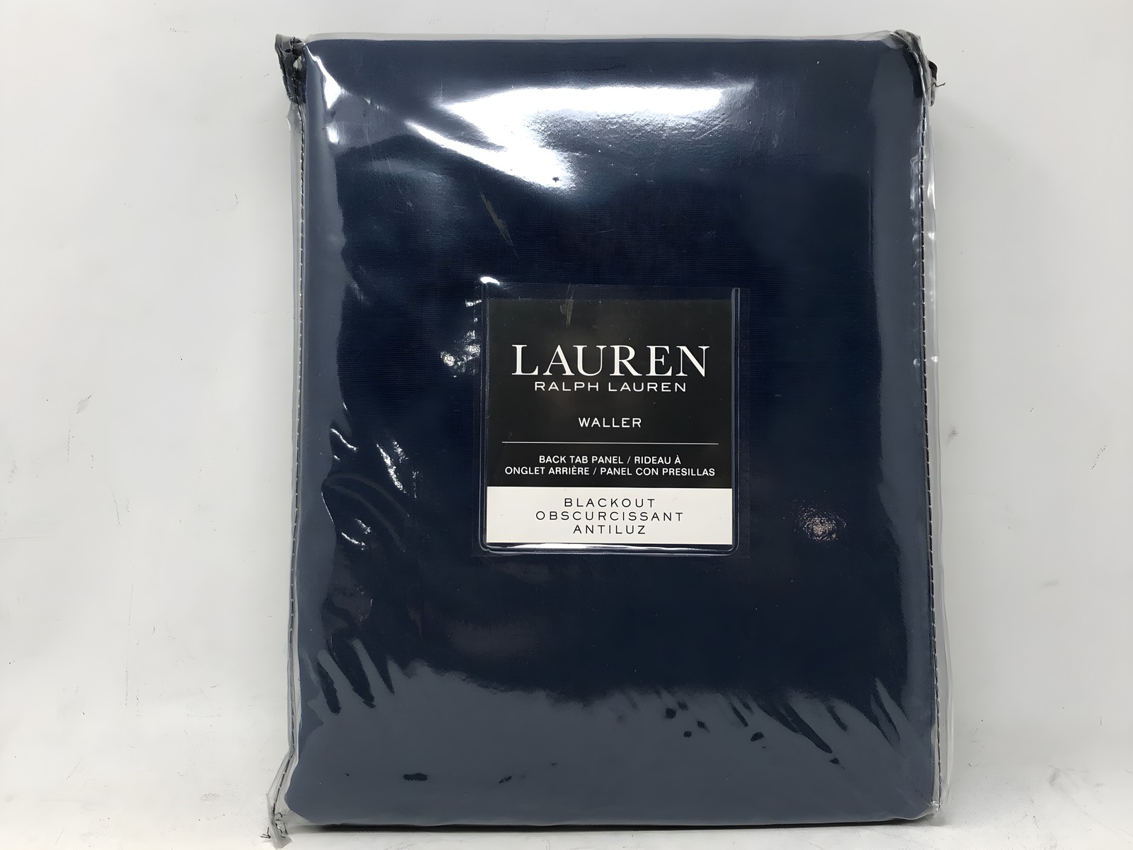 Lauren Ralph Waller Blackout Back Tab Panel 52x84 Navy Marine New 1-Pack gallery