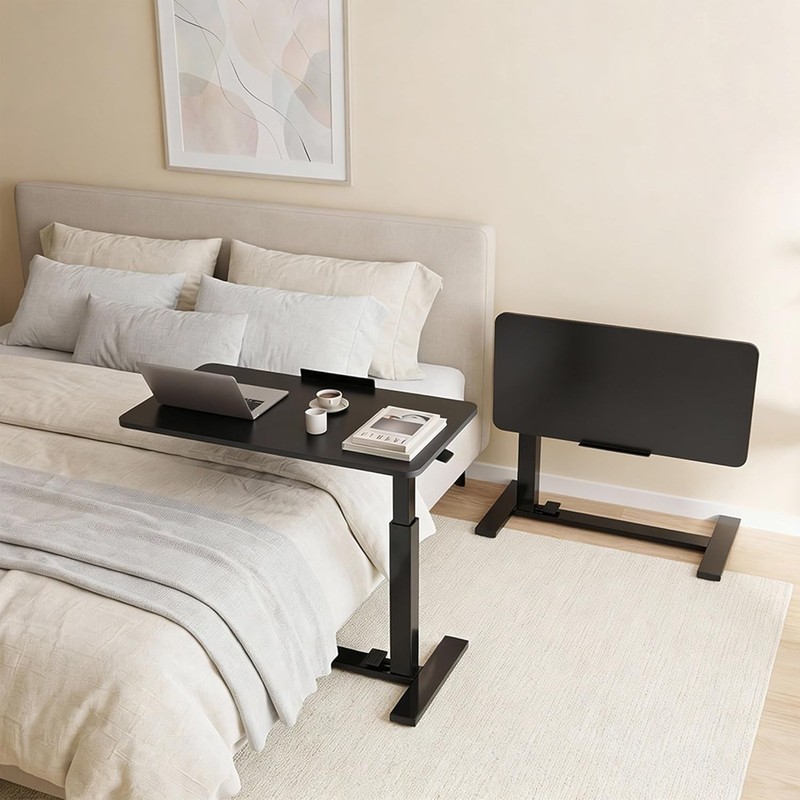 Small Standing Bilateral Inversion Desk,Portable Mobile Desk,Height Adjustable gallery