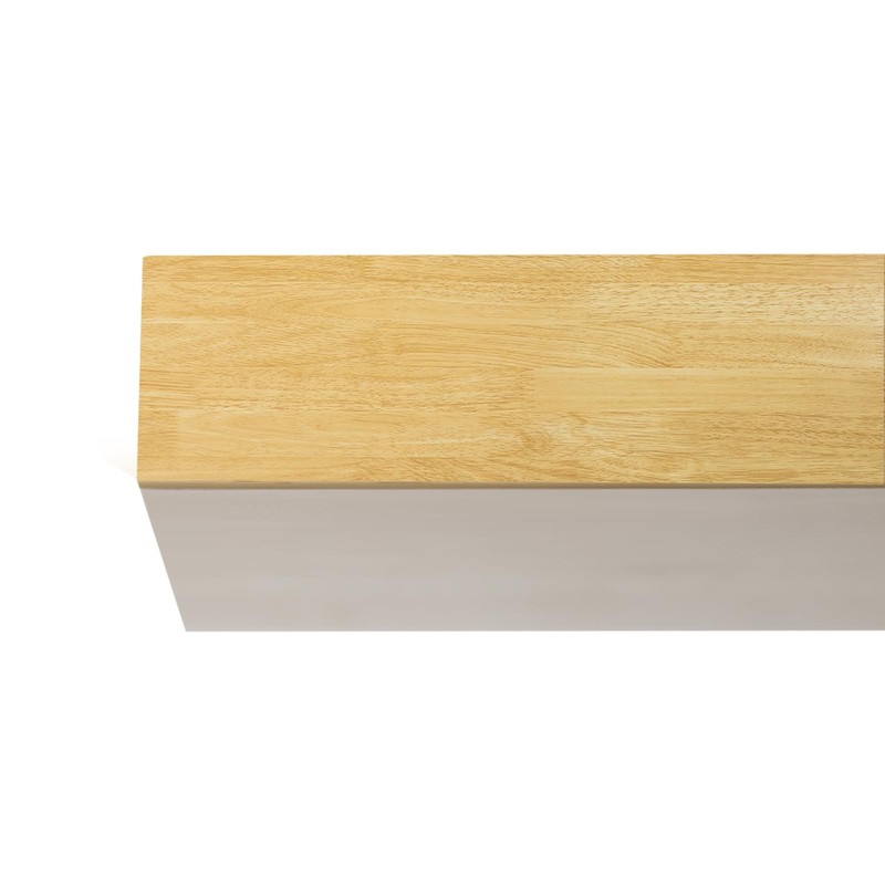 Rectangular Rubberwood Butcher Block Countertop Adjustable 75x30x3.5cm gallery
